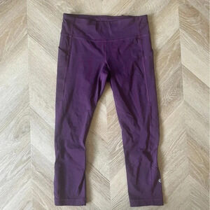 Lululemon Inspire Crop‎ II Purple Leggings